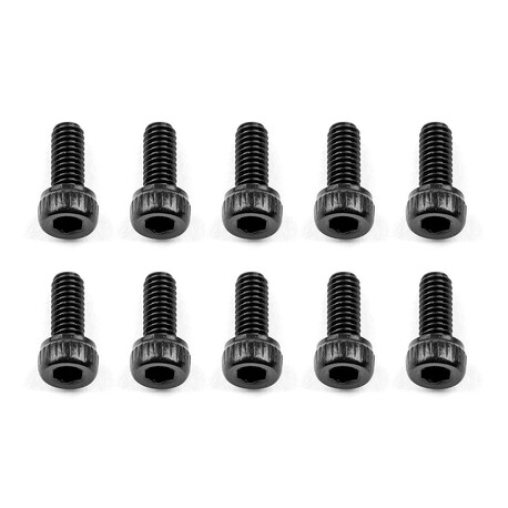 M2,5x6mm screw with hexagon socket head, 10pcs.