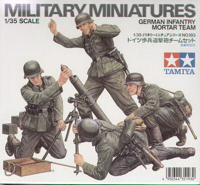 1:35 Tamiya 35193 German Infantry Mortar Team - 108/35193 - expresní doprava