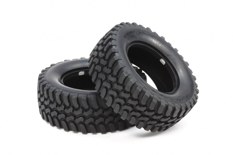 Tamiya 54735 26mm CC01 Mud Block Tires *2 - 108/54735 - expresní doprava