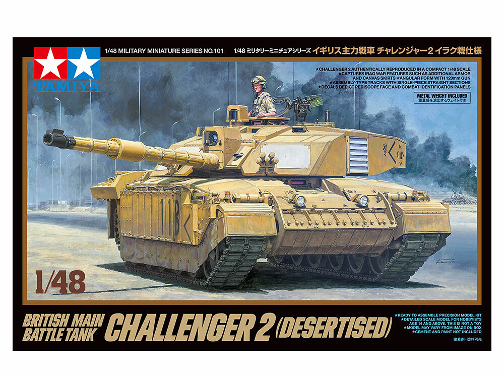 1:48 Tamiya 32601 Challenger 2 (Desertised) 1/48 - 108/32601 - expresní doprava