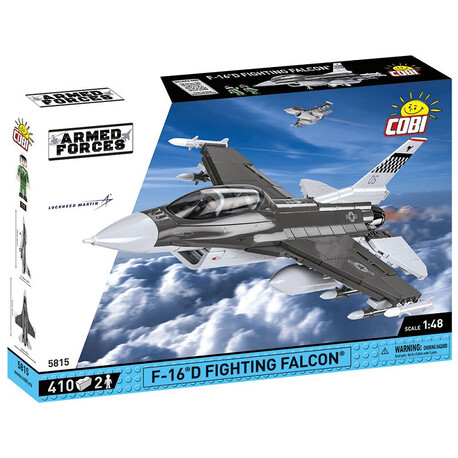 COBI Armed Forces F-16D Fighting Falcon, 1:48, 410 k, 2 f