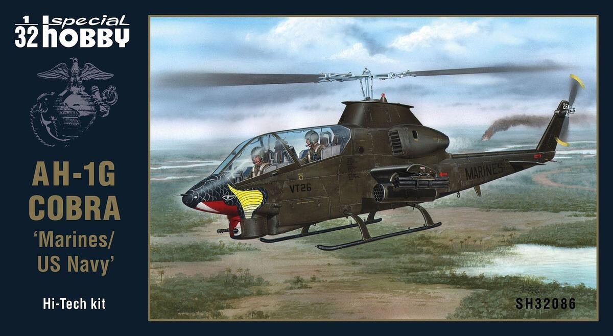 1:32 Special Hobby SH32086 AH-1G Cobra "Marines/US Navy"Hi-Tech Kit - 100/SH32086 - expresní doprava