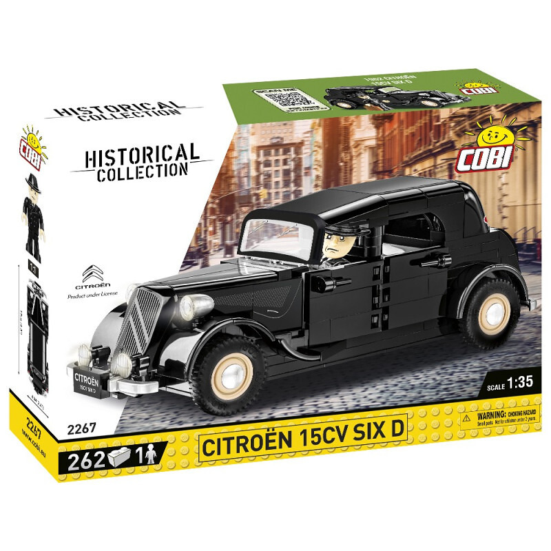 COBI Citroën 15CV SIX D, 1:35, 262 k, 1 f - COBI-2267 - expresní doprava