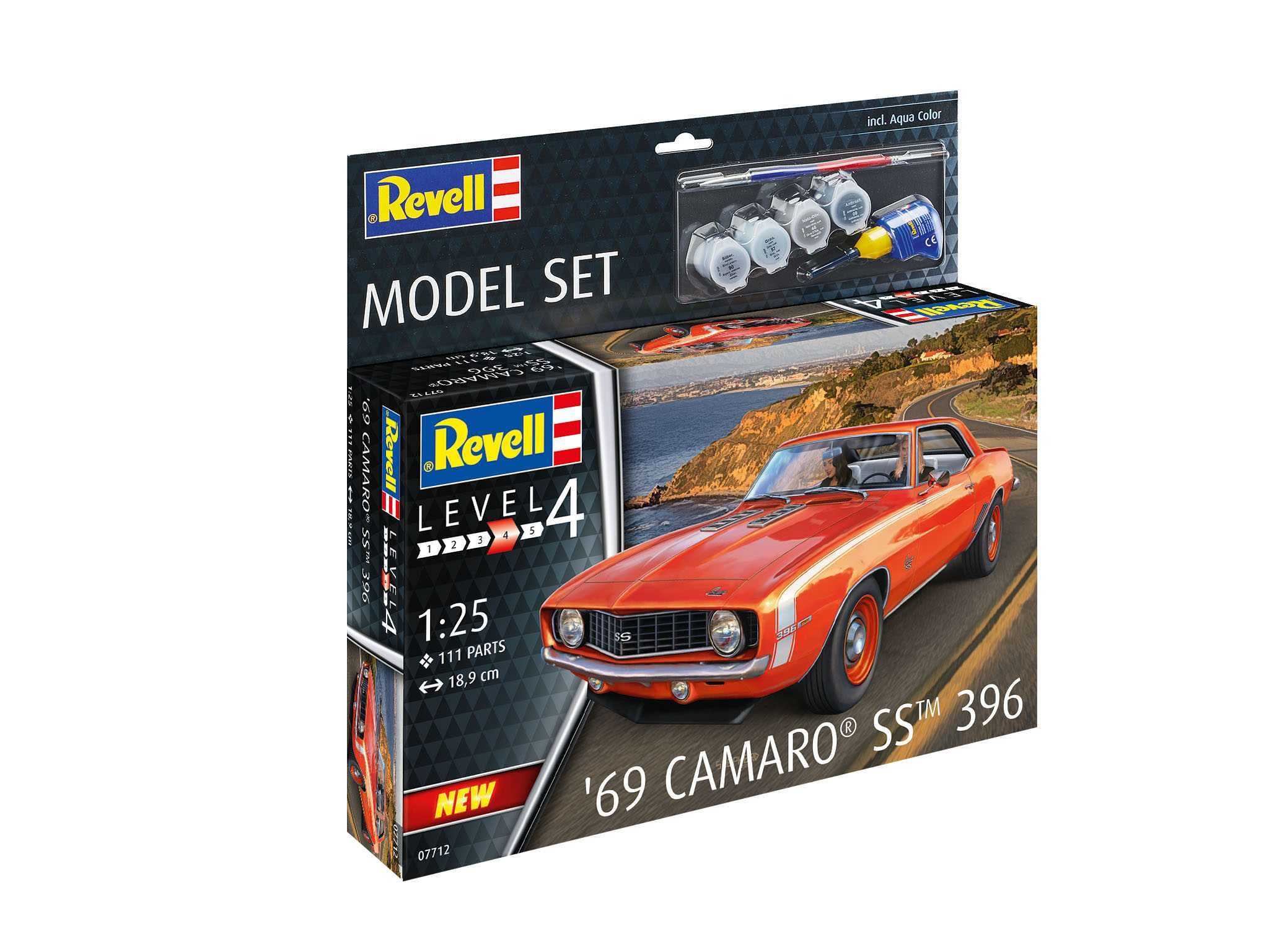 Revell ModelSet auto 67712 - 69 Camaro SS (1:25) - 18-67712 - expresní doprava