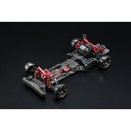 Yokomo YD-2ZXR RWD Drift-Chassis-Kit, Carbon-Chassis, rote Version
