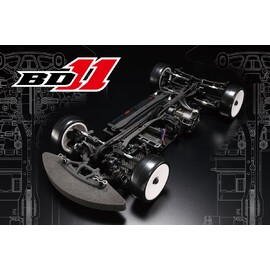 Yokomo BD11 Tourenwagen-Kit, Carbon-Chassis