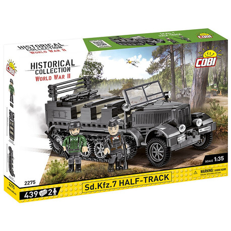 COBI II WW Sd.Kfz. 7 Half-Track, 1:35, 439 k, 2 f