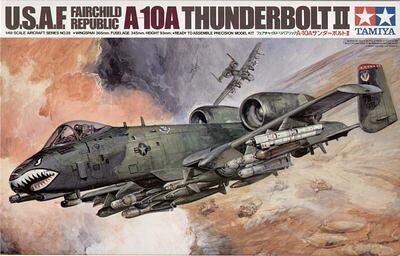 1:48 Tamiya 61028 A-10A Thunderbolt II - 108/61028 - expresní doprava