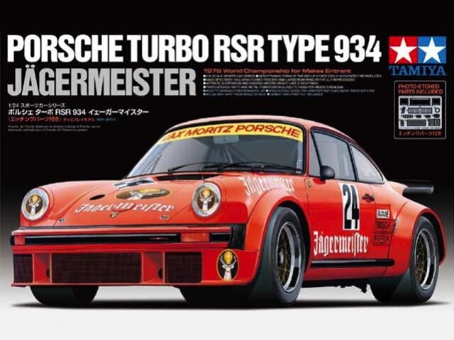 Tamiya 24328 Porsche 934 Jägermeister - 108/24328 - expresní doprava