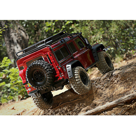 Traxxas TRX-4 Land Rover Defender 1:10 RTR červený