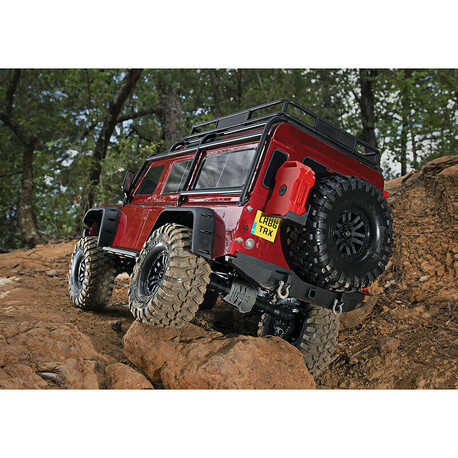 Traxxas TRX-4 Land Rover Defender 1:10 RTR červený