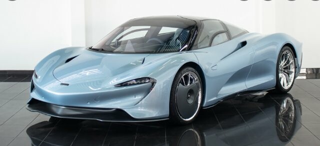 McLaren Speedtail (Frozen Blue) - 76086 - expresní doprava