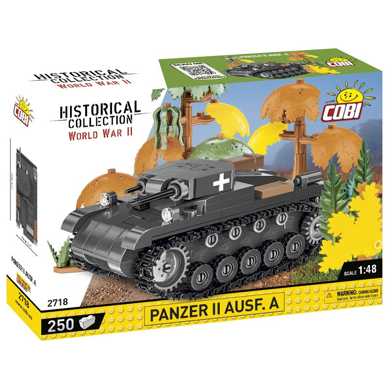 COBI II WW Panzer II Ausf A, 1:48, 250 k - COBI-2718 - expresní doprava