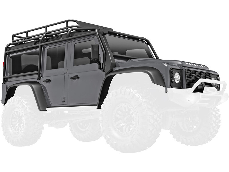 Traxxas karosérie Land Rover Defender stříbrná - TRA9712-SLVR - expresní doprava