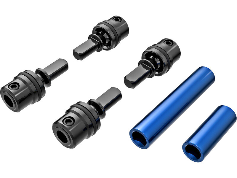 Traxxas hriadeľ centrálna modrá (samec a samica) (sada) [TRA9751-BLUE,TRX9751-BLUE]