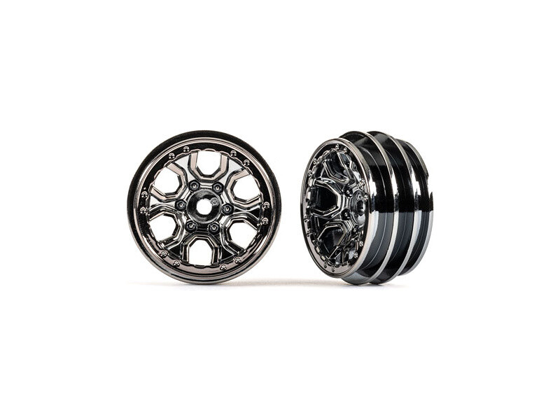 Traxxas disk 1.0" spoke černý chrom (2) - TRA9770-BLKCR - expresní doprava