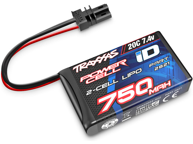 Traxxas LiPo batéria 7.4V 750mAh 20C [TRA2821]