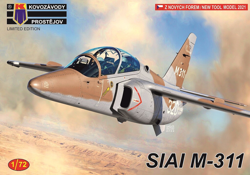 1:72 Kovozávody KPM348 SIAI M-311 - 141/KPM348 - expresní doprava