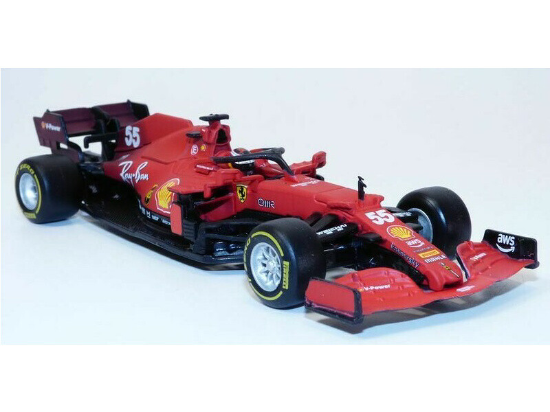 Bburago Signature Ferrari SF21 1:43 55 Sainz - BB18-36828S - expresní doprava