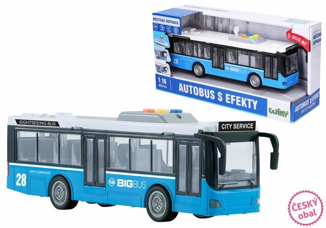 Autobus s efektmi 29 cm - český obal W013517