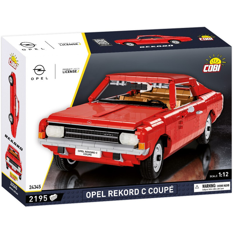 COBI Opel Record C coupe, 1:12, 2195 k - COBI-24345 - expresní doprava