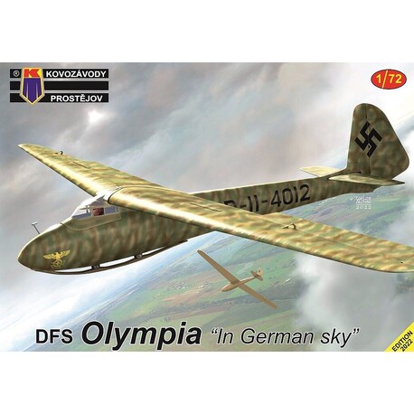 1:72 Kovozávody KPM354 DFS Olympia "In German sky"