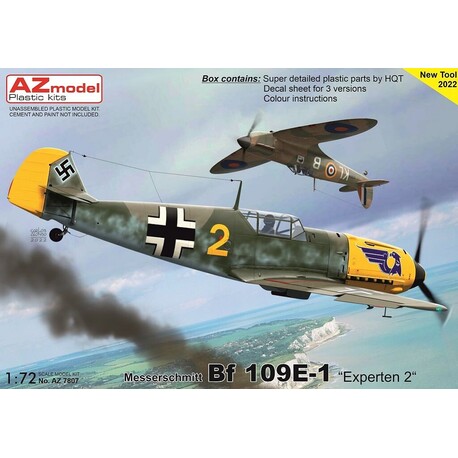 1:72 AZ Modell AZ7807 Bf 109E-1 "Experten 2"