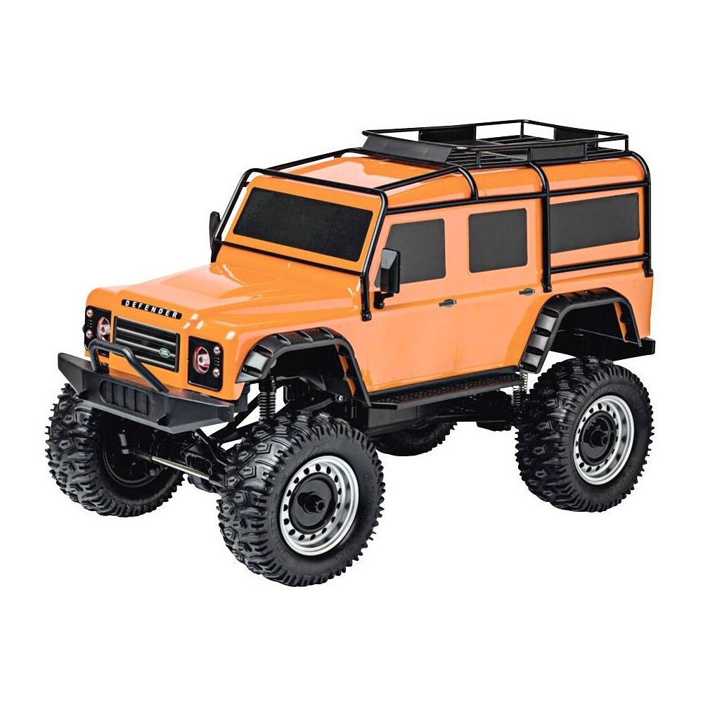 TAMIYA-CARSON Modellbau GmbH & Co. KG Carson RC Land Rover Defender Rock Crawler 1:8 oranžová - 500404171 - expresní doprava