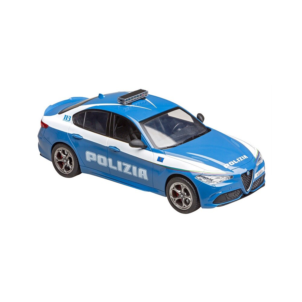 RE.EL Toys s.p.a. RE.EL Toys RC auto Alfa Romeo Giulia Quadrifoglio Policie 1:14 - 2211 - expresní doprava