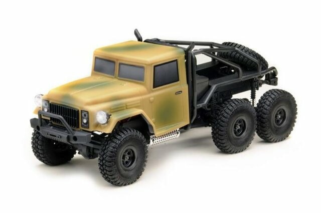 Absima Mini Crawler 6x6 US trial Truck 1:18 RTR - pieskový 18026