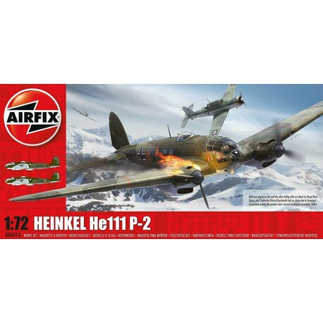 Classic Kit Airplane A06014 - Heinkel HEIII P2 (1:72) - a new form