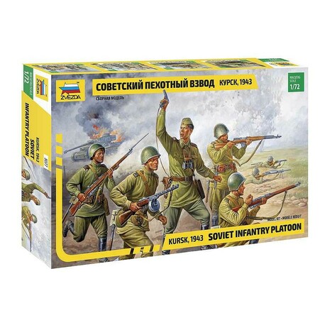 Wargames figurky 8077 - Soviet Infantry WWII (1:72)