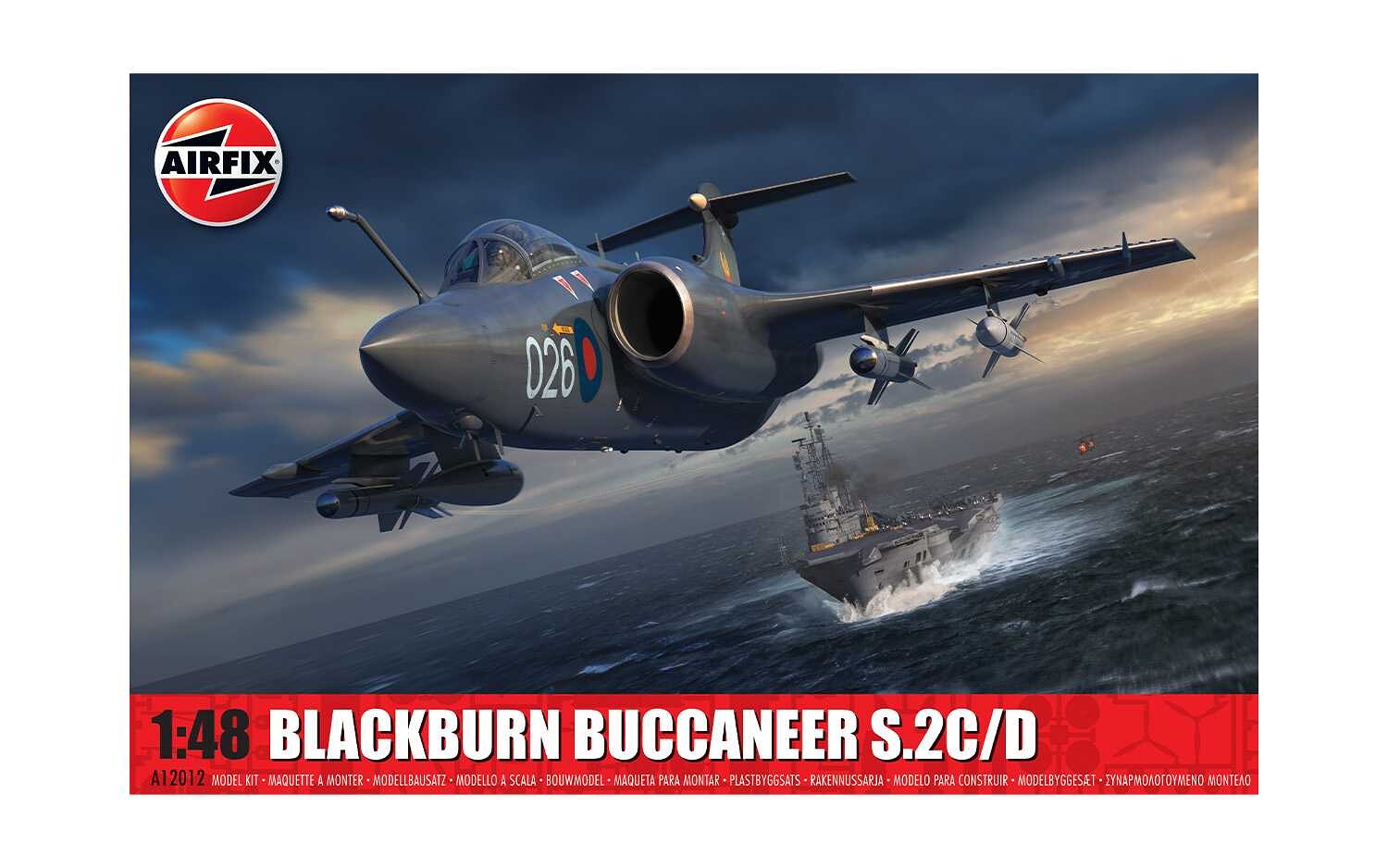 Airfix Classic Kit letadlo A12012 - Blackburn Buccaneer S.2 (1:48) - 30-A12012 - expresní doprava