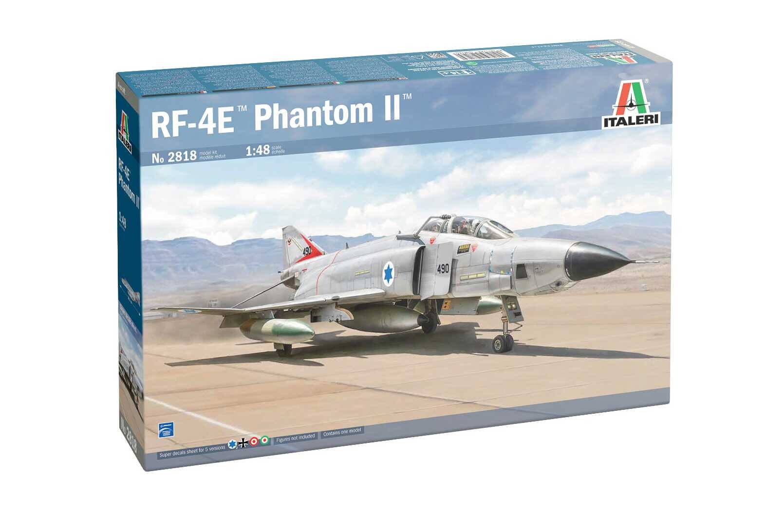 Italeri Model Kit letadlo 2818 - RF-4E Phantom (1:48) - 33-2818 - expresní doprava