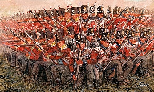 Italeri Model Kit figurky 6095 - NAPOLEONIC WARS - BRITISH INFANTRY 1815 (1:72) - 33-6095 - expresní doprava