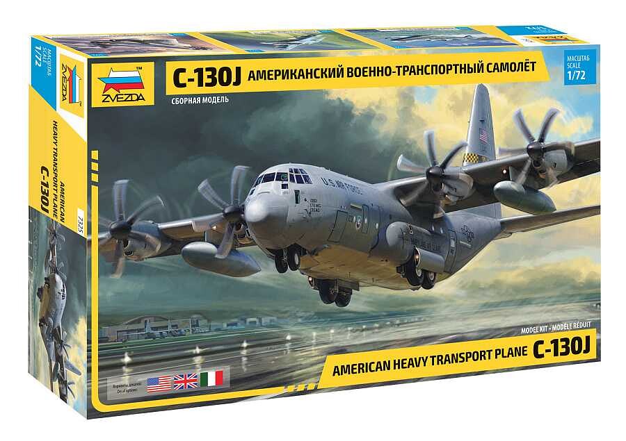 Zvezda Model Kit letadlo 7325 - Hercules C-130J (1:72) - 32-7325 - expresní doprava