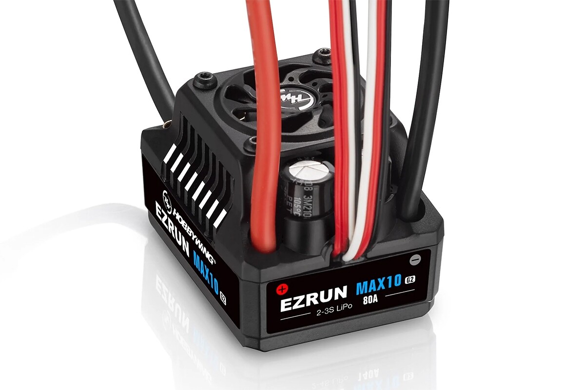 HOBBYWING car EZRUN MAX10 G2 80A regulátor - HW30102604 - expresní doprava