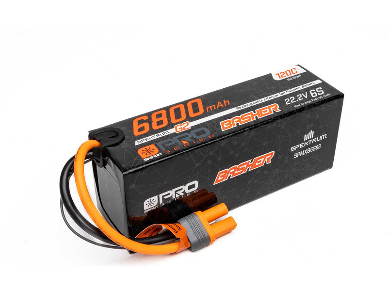 Spektrum Smart G2 Pre LiPo 22.2V 6800mAh 120C IC5 [SPMXB6S68]