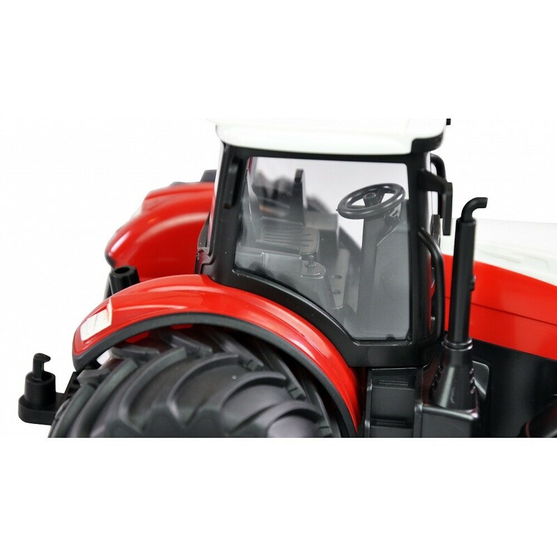 Amewi RC Traktor 2,4Ghz mit Anhänger, Licht, Sound 1:24