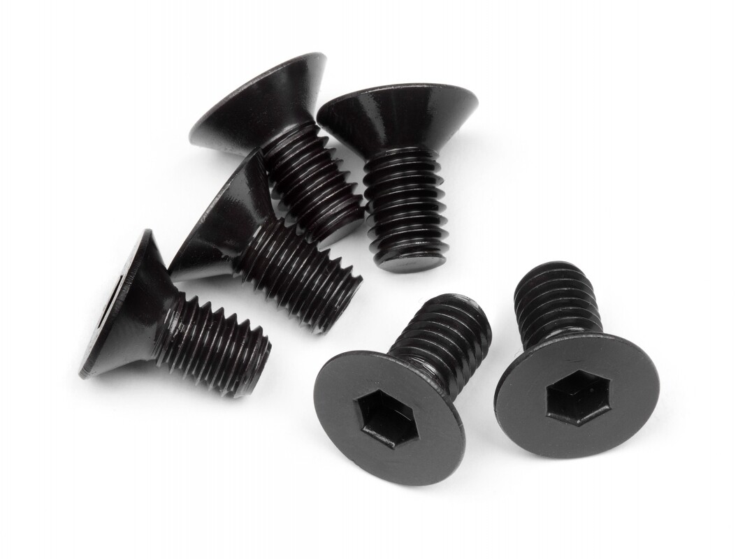 HPI Flat Head Screw M6X12Mm (Hex Socket/6Pcs) - HPI109919 - expresní doprava