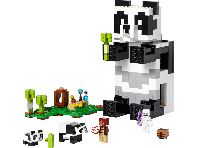 LEGO Minecraft - Pandí útočiště - LEGO21245 - expresní doprava