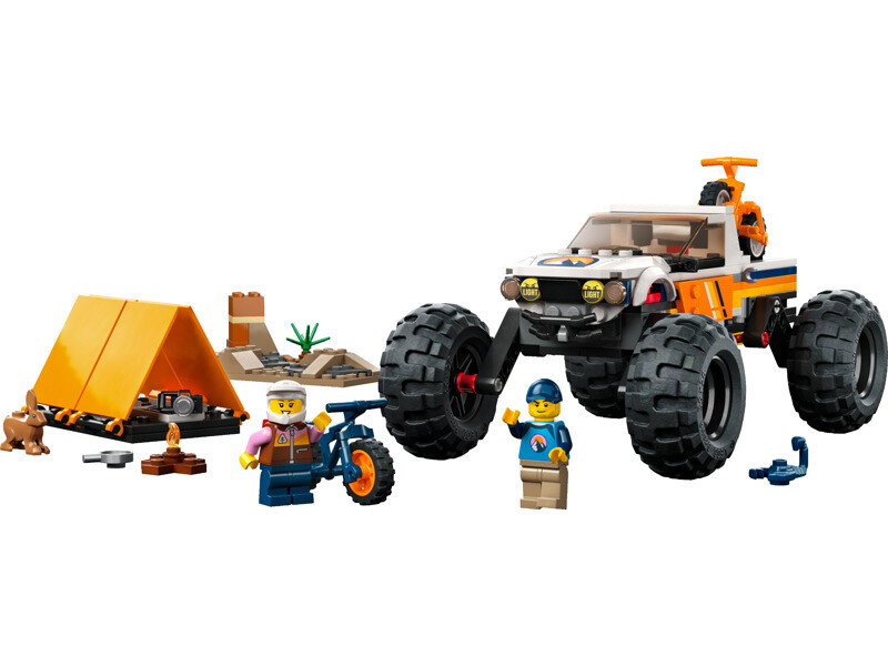 LEGO City - Dobrodružství s teréňákem 4x4 - LEGO60387 - expresní doprava