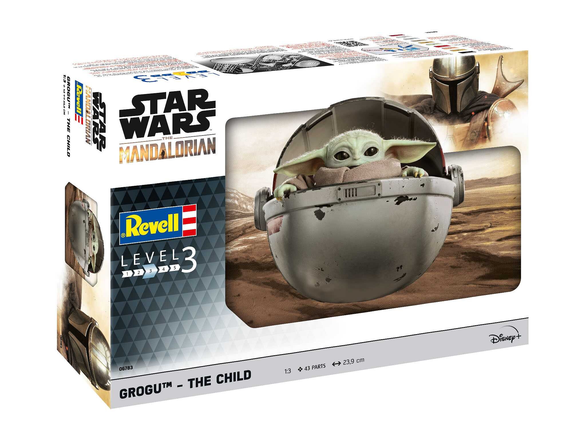 Revell Plastic ModelKit SW 06783 - The Mandalorian: The Child (1:3) - 18-06783 - expresní doprava