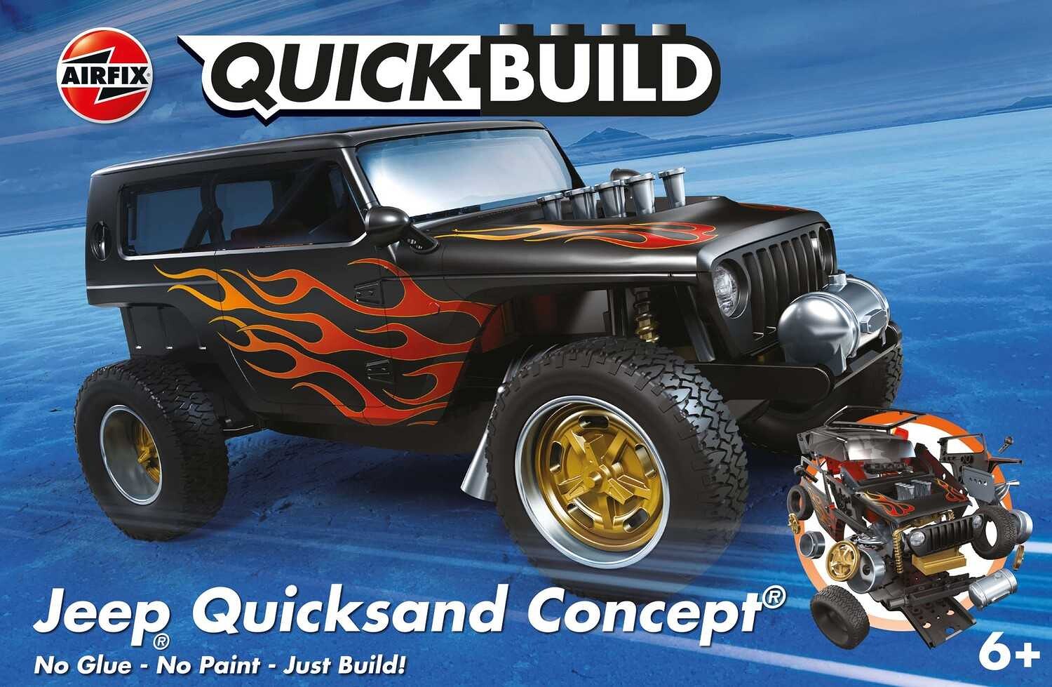 Airfix Quick Build auto J6038 - Jeep 'Quicksand' Concept - 30-J6038 - expresní doprava