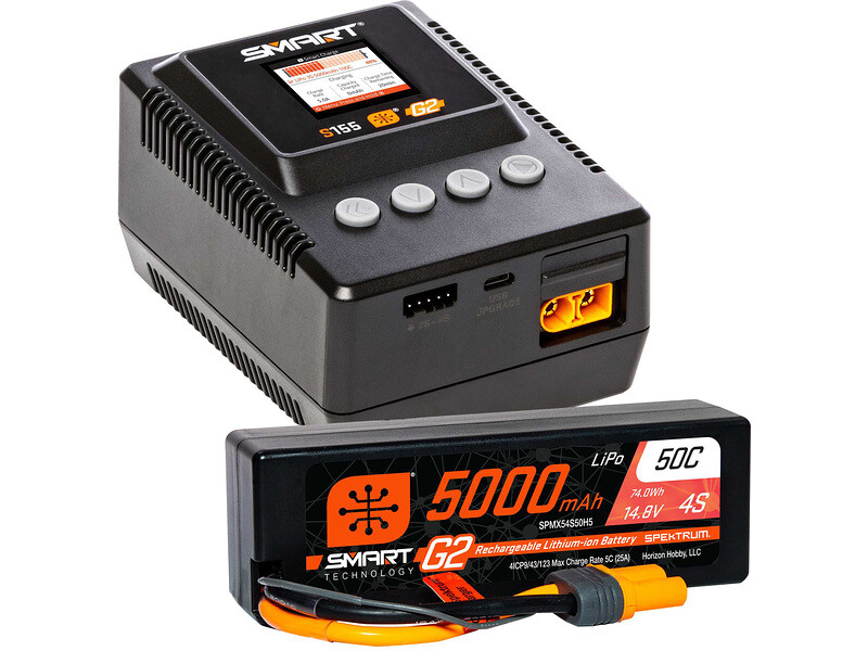 Spektrum Smart Powerstage LiPo 14.8V 5000mAh, nab. S155 - SPMXPSS400I - expresní doprava