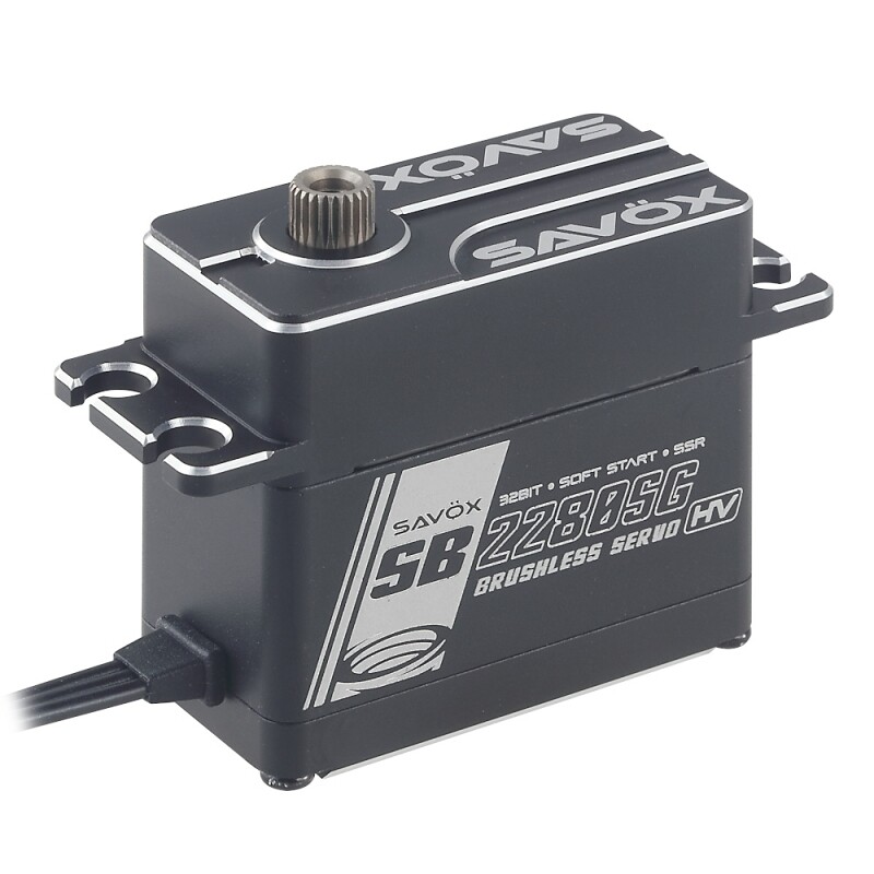 SAVOX SB-2280SG BRUSHLESS HiVOLT Digitální servo (60kg-0,12s/60°) - SAVOX-SB2280SG - expresní doprava