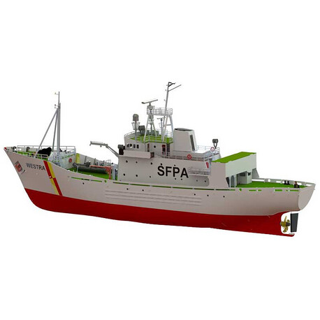 Türkmodel FPV Westra patrol boat 1:50 kit