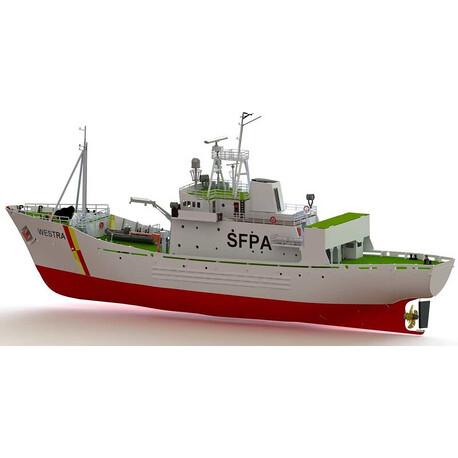 Türkmodel FPV Westra patrol boat 1:50 kit