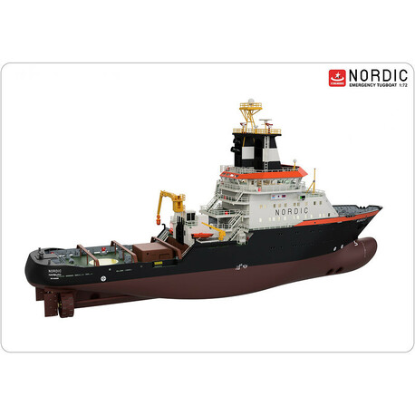 Türkmodel rescue tug Nordic 1:72 kit