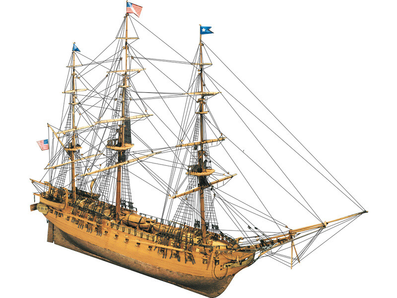 Mantua Model USS Constitution 1:98 kit - KR-800779 - expresní doprava